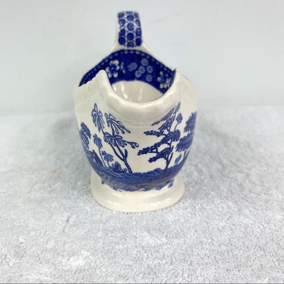 Copeland Spode's Tower Blue Gravy Boat - Picture 2 of 8